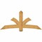 Ekena Millwork Davenport Rough Sawn Timber Gable Bracket, Western Red Cedar, 72"W x 33"H x 4"D x 6"F, 11/12 Pitch GBW072X33X0406DAV00RWR - alternate 1